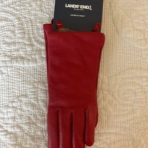Leather gloves with Cashmere Lining